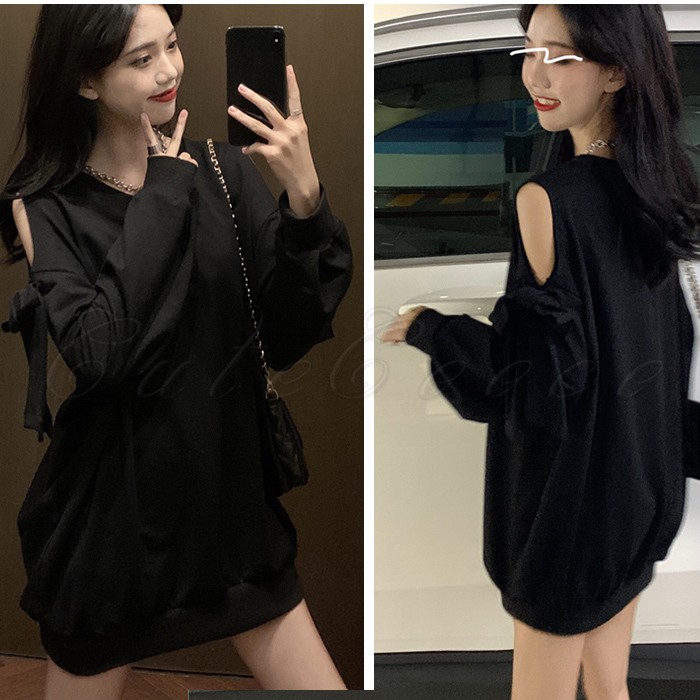 ボタンが可愛い✨キレイめゆったりトップス♡シンプルお出かけパーティー ショート丈 トレーナー ダンス 衣装 へそだし レディース プル