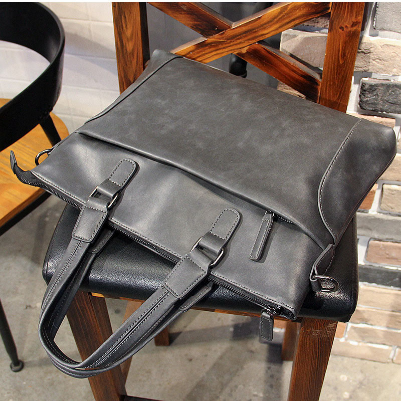 トートバッグ メンズ ビジネスバッグ スクエア 肩掛け 手提げ 軽量 大