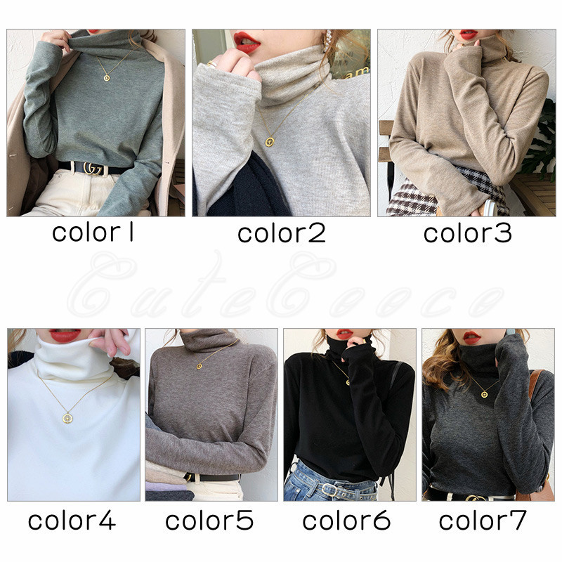 tシャツ タートルネック buton レディース 楽天市場】新入荷！/胸開き Tシャツ 長袖/半袖 タートルネック