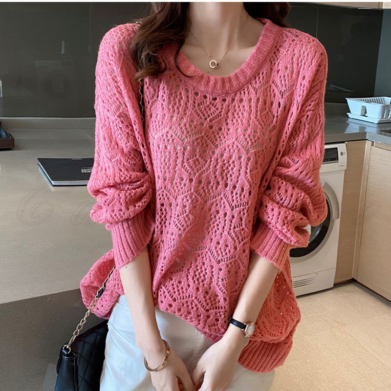 【CHANEL】ピンク 半袖ニットセーター CHANEL - 美品 シャネル ココマーク ベスト ノースリーブニット