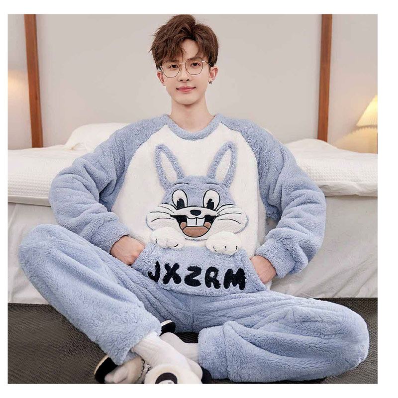 パジャマ フリース メンズ 部屋着 上下セット スウェット ルームウェア