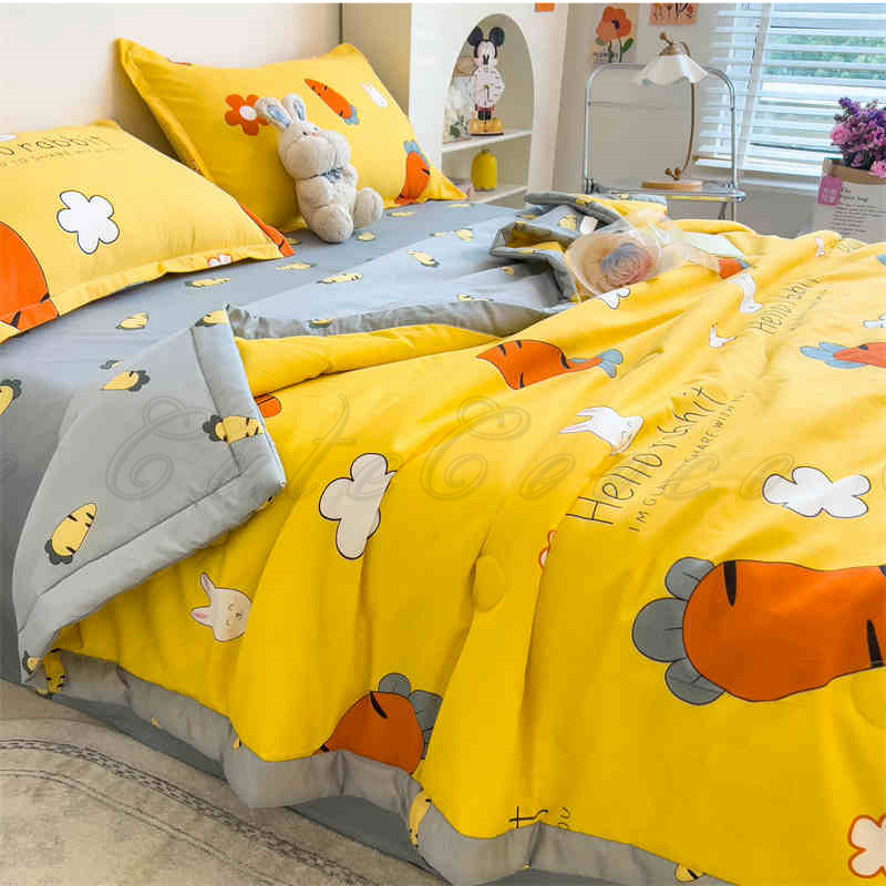 送料無料 肌掛け布団 掛け布団 布団 150*200 寝具 花柄 パイナップル