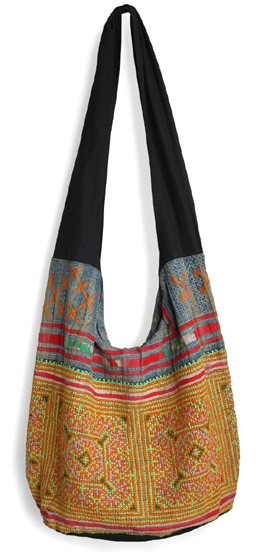 アウトレット 特価)モン族 古布 ショルダーバッグ メンズ レディース