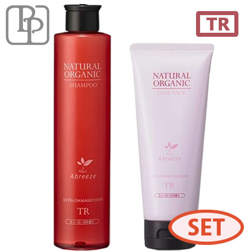 パシフィックプロダクツ アブリーゼ ナチュラルオーガニック シャンプー TR 260mL + ヘアパック TR 220g セット ダメージケア 頭皮ケア サロン専売品