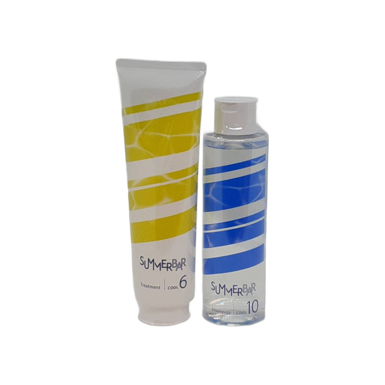 �y�Z�b�g�zSUMMER BAR �T�}�[�o�[ �V�����v�[ �N�[�� 10 250ml�{ �g���[�g�����g  �N�[�� 6 240g
