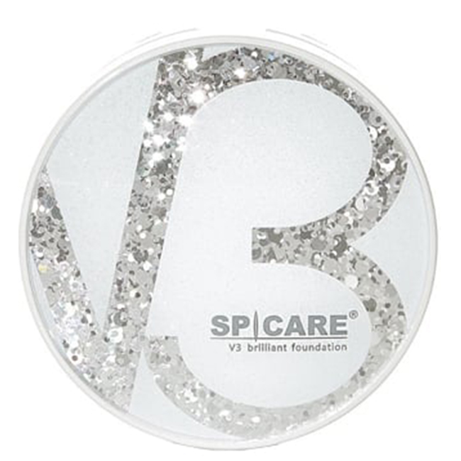 【正規品】SPICARE スピケア V3 ブリリアント ファンデーション 15g v3ファンデーション ベースメイク クッションファンデ 針 韓国 毛穴 くすみ パンフレット付 | 