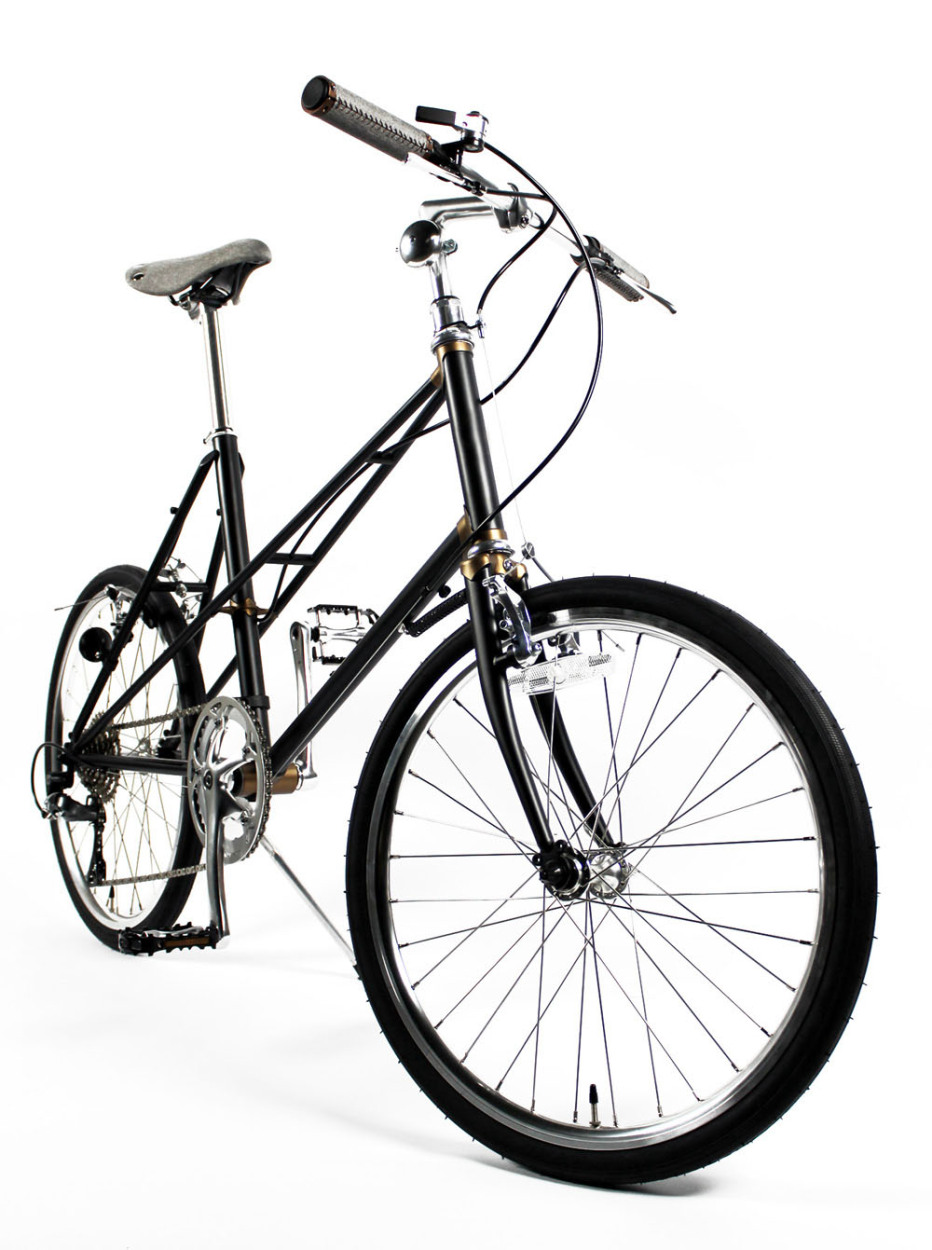 自転車 ２0インチ ミニベロ レトロ おしゃれ 外装8段変速 SHIMANO Claris 小径自転車 クロモリフレーム７部組み箱