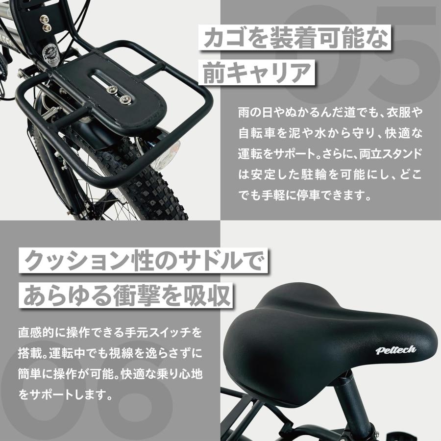 PELTECH(ペルテック) 送料無料 電動アシスト 自転車 20インチ PELTECH(ペルテック) 送料無料 電動アシスト 自転車 20インチ