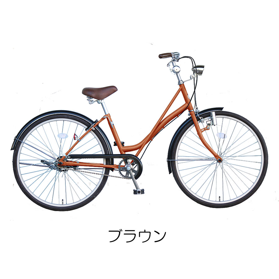 自転車 ２６インチ レトロ おしゃれ シティサイクル ママチャリ vianova 【ピース】 通勤 通学 : vianova-piece-dx :  サイクルワークス トリニティー - 通販 - Yahoo!ショッピング