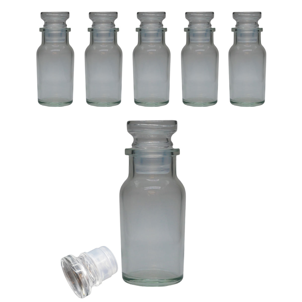 スパイスボトル ガラス瓶 ワグナー 60ml 5本 セット 日本製 調味料入れ