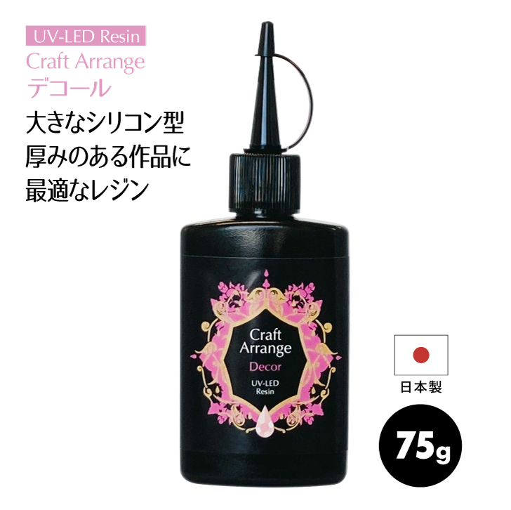 ケミテック クラフトアレンジ UV-LEDレジン クリア UVレジン液 レジン