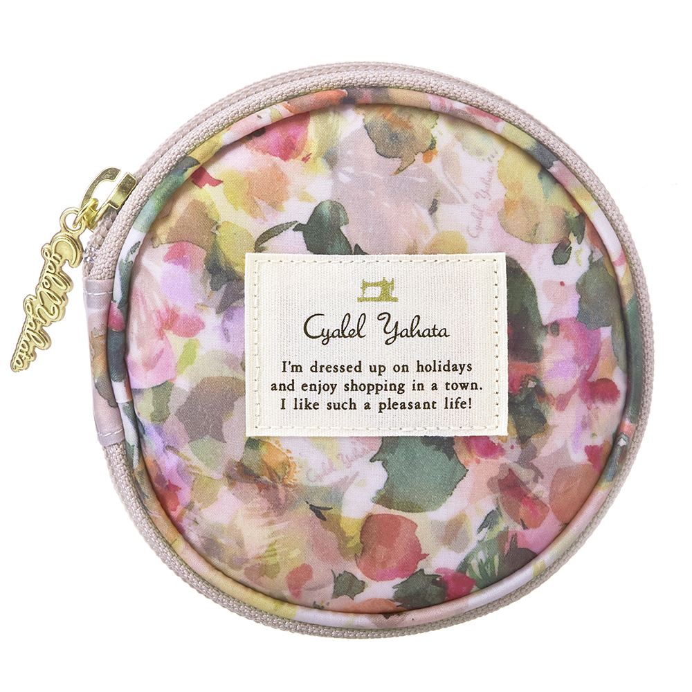 アクセサリーケース 携帯用 LC 花柄 アクセサリー ポーチ 小さめ 旅行