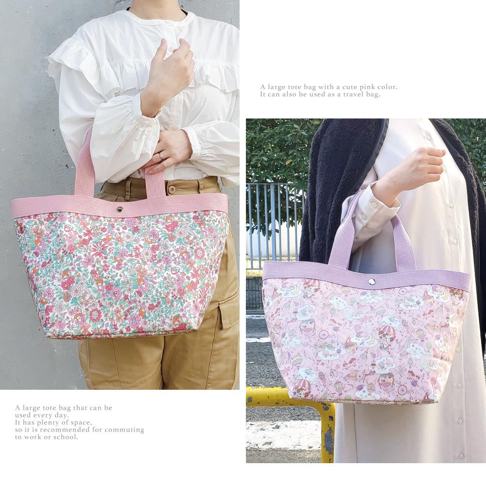 sanrio サンリオキャラクターズ トートバッグ Lサイズ リバティ
