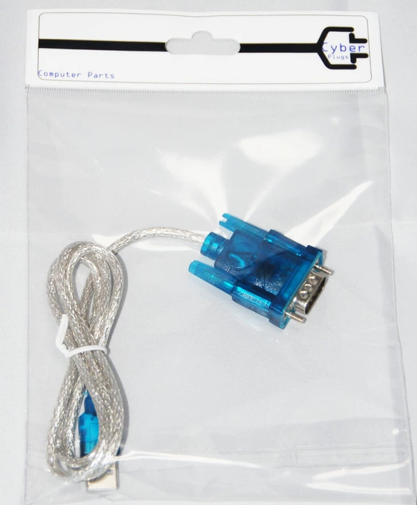 RS-232C USB 変換 ケーブル アダプタ 80cm シリアルポート Cybernet