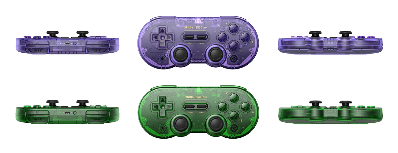 switch コントローラー 8BitDo SN30 Pro 限定カラー スイッチ