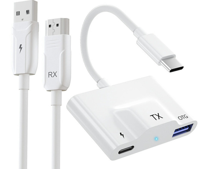 Type-C HDMI ワイヤレス送受信機 セット フルHD 1080P