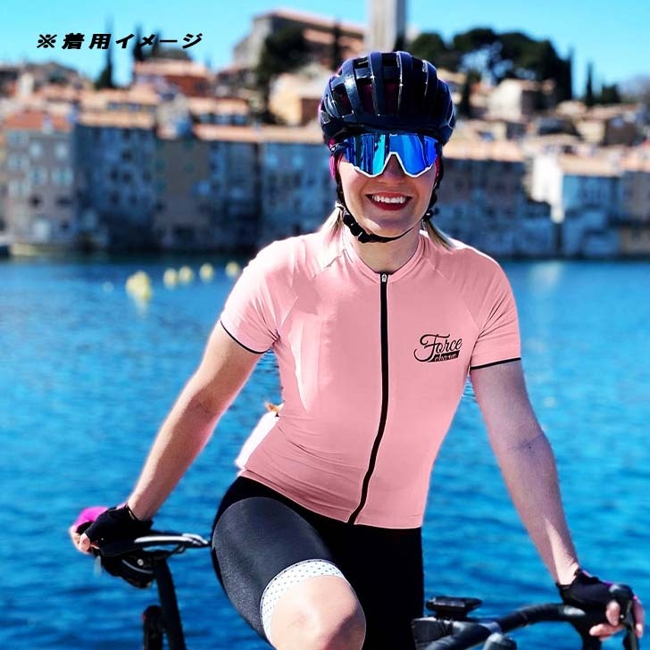 FORCE CHARM short sleeve サイクルジャージ 半袖 秋 春 夏 サイクルウェア 自転車 服 スポーツバイク ロードバイク クロスバイク MTBの画像