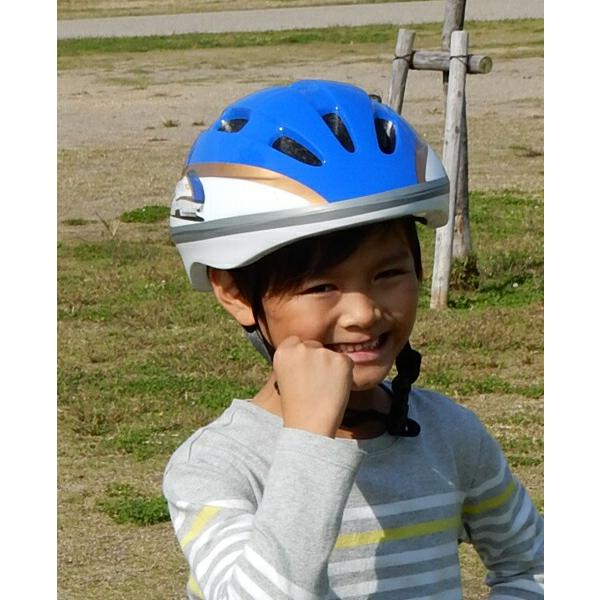 自転車 子供用 ヘルメット 新幹線 E7系 か...の詳細画像3
