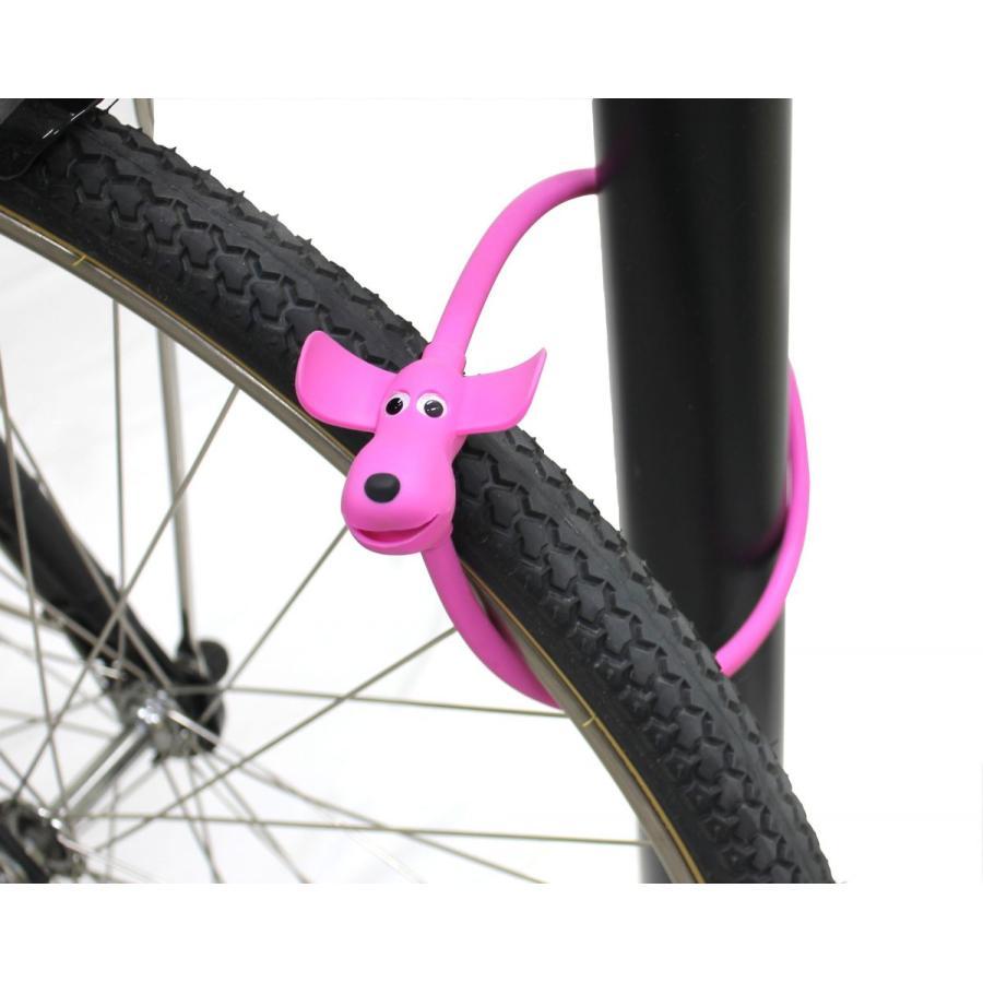 サギサカ（SAGISAKA） 自転車 鍵 ワイヤー シリコンドッグロック 60cm