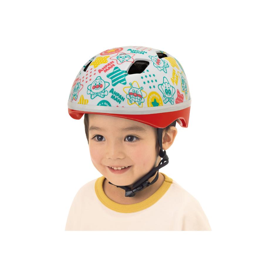 子供用 自転車 ヘルメット カブロヘルメットV 46-52cm SGマーク アンパンマン トーマス ジョイパレット リトルツインスターズ キャラクター 新入園 プレゼント 関連画像2