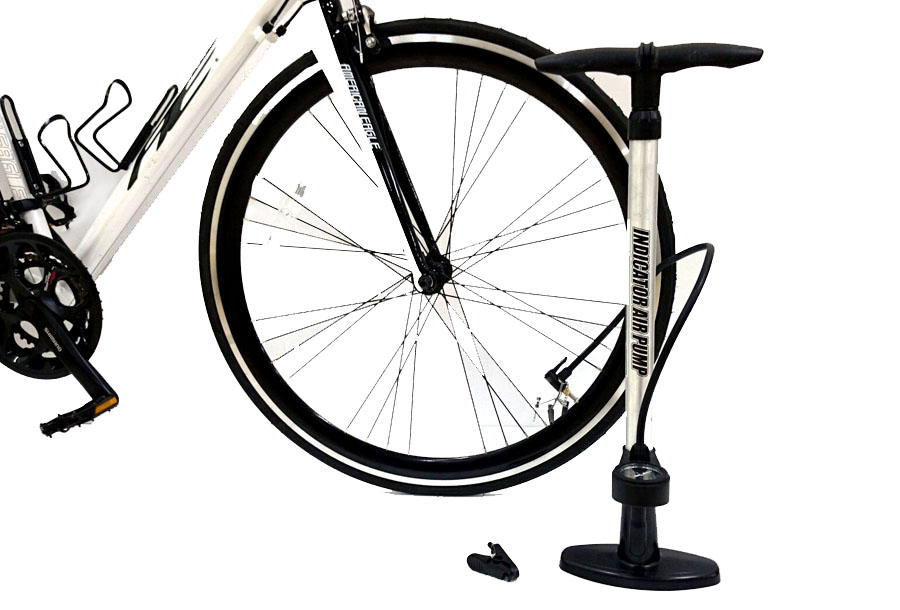 サギサカ（SAGISAKA） 自転車 空気入れ インジケーターエアーポンプ 英
