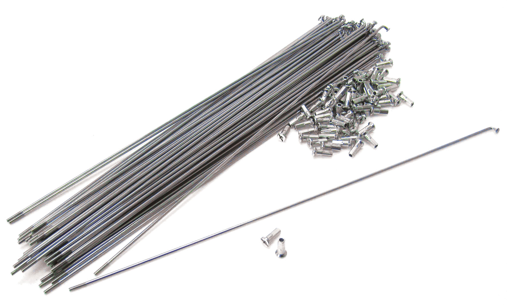 サギサカ スポーク#14 302mm 72本入り 63130   CP【入数:72】【沖縄・離島への配送不可】 サギサカ（SAGISAKA） 自転車 スポーク & 鉄ニップルセット #14 72本入