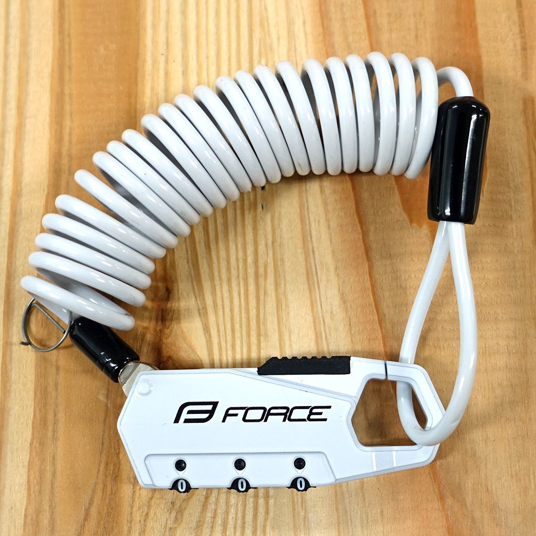 FORCE（フォース） 自転車 鍵 ワイヤー ミニロックコイルワイヤー