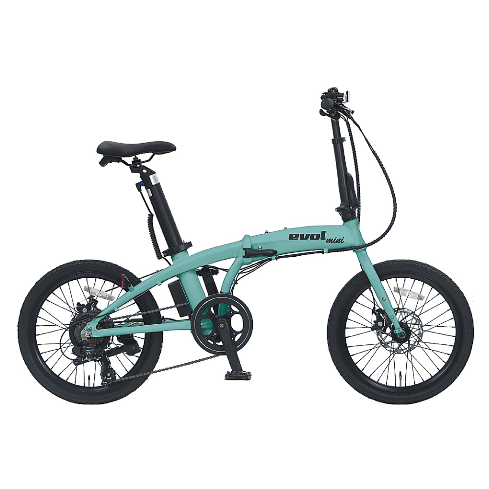 電動アシスト自転車 エヴォル（evol） EVOL-MINI （EMI07B）20インチ 7段変速 折りたたみ自転車 |  | 02