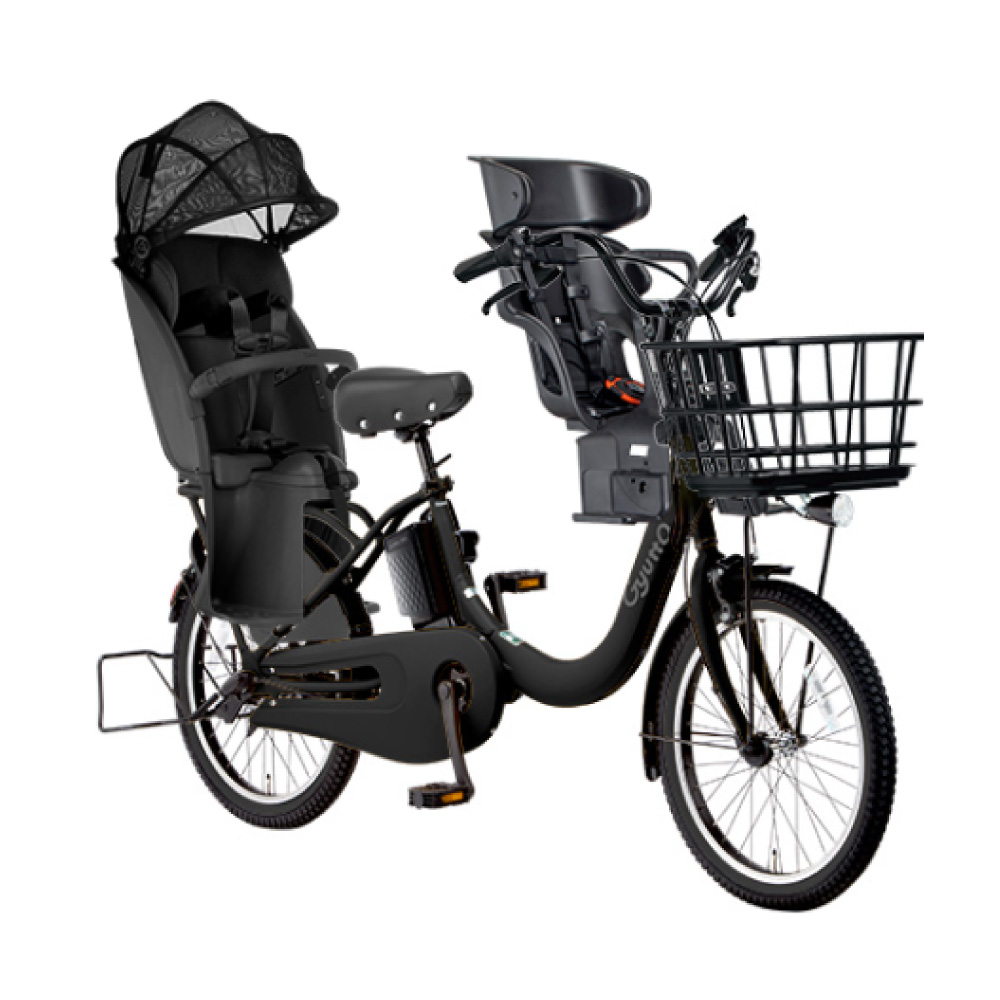 【セット販売】電動アシスト自転車 Panasonic パナソニック 2025年モデル ギュット・クルームR・DX FRD034 20インチ 3人乗り | Gyutto | 01