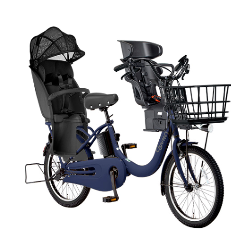 【セット販売】電動アシスト自転車 Panasonic パナソニック 2025年モデル ギュット・クルームR・DX FRD034 20インチ 3人乗り | Gyutto | 05