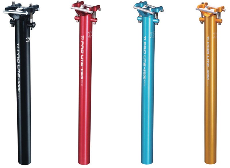 ほぼ未使用　KCNC TI プロライト シートポスト Φ31.6mm 400mm 特セール)KCNC(ケーシーエヌシー)TI PRO LITE（ティーアイプロライト
