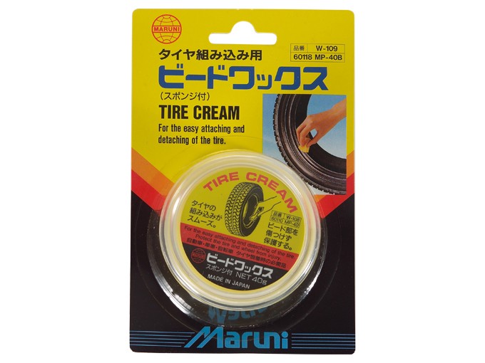 創業110年祭)マルニ(MARUNI) W-109 ビートワックス 40g スポンジ付き :00627635:サイクルヨシダYahoo!店 - 通販  - Yahoo!ショッピング