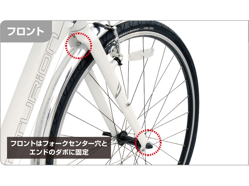 特セール)ギザプロダクツ SW-821 ダボ留め 700Cフェンダー前後セット