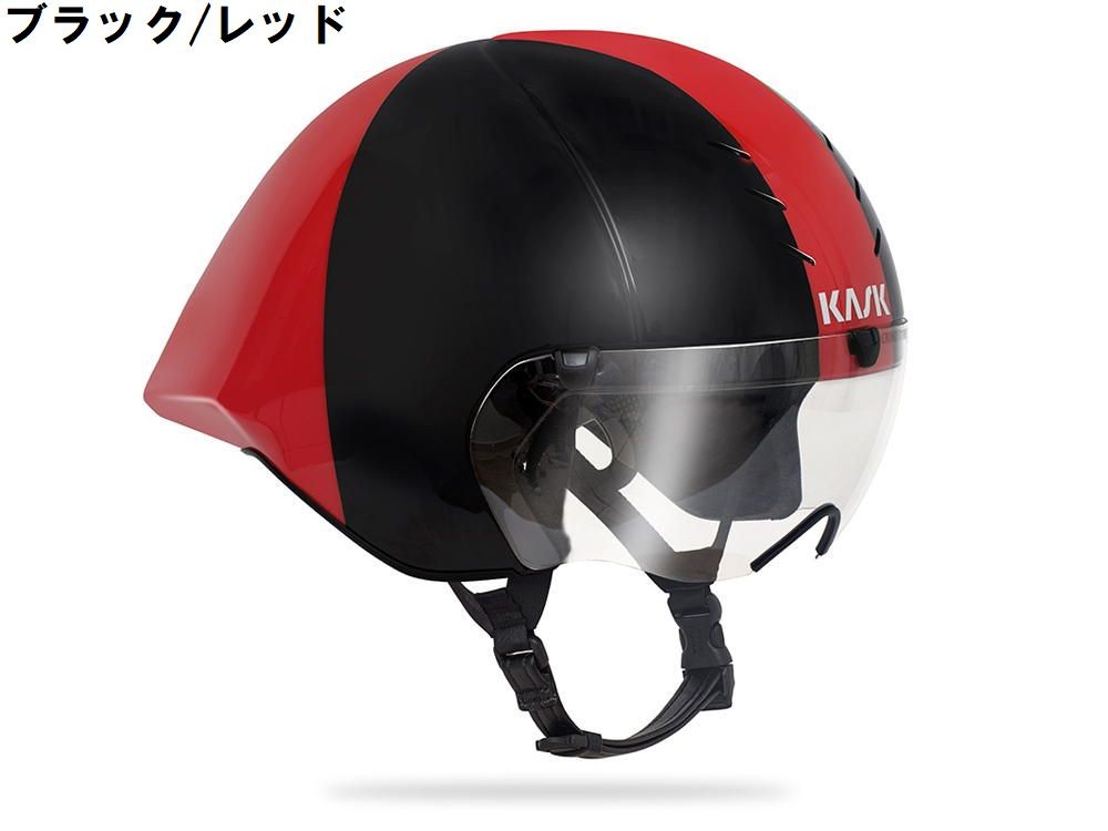 特セール)カスク(KASK) MISTRAL ＜ブラック/レッド＞ TTヘルメット