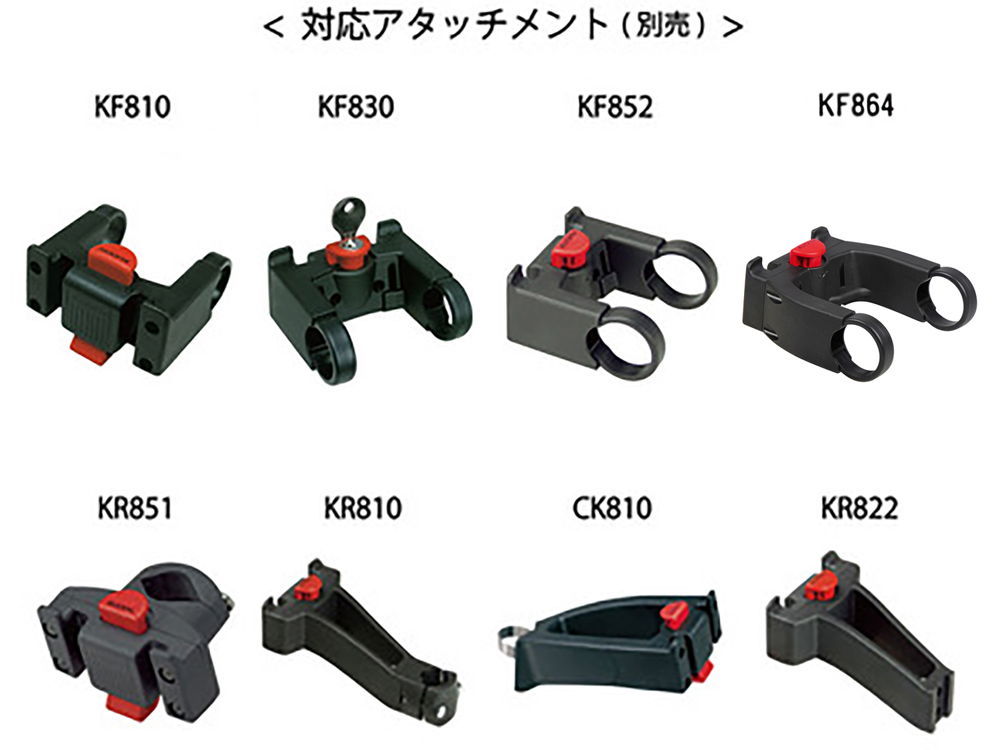 RIXEN & KAUL ライゼンタール　バイクバスケット　アタッチメント 特セール)RIXEN KAUL（リクセンカウル） ライゼンタール バイク