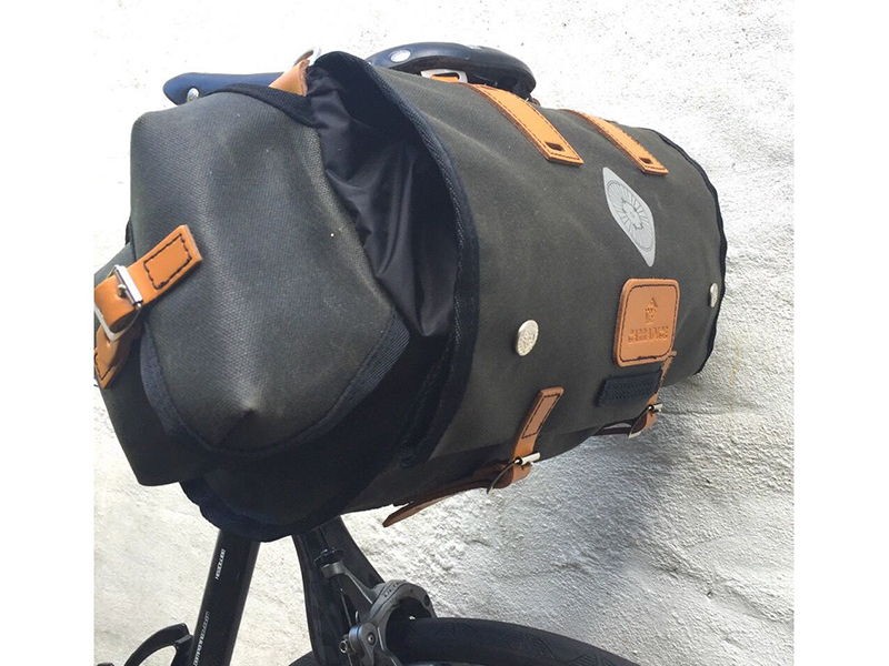 キャラダイス　キャンパー　ロング　フラップ　グリーン　新品未使用 CYCLETECH-IKD : Carradice Camper Longflap Saddlebag