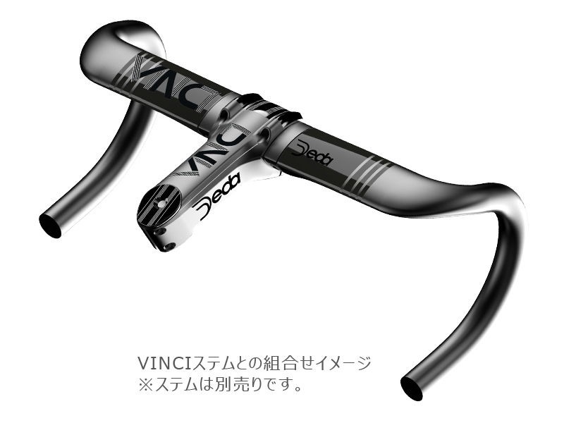 春トクSALE】デダ（DEDA） VINCI（ヴィンチ）DCR カーボンハンドルバー 