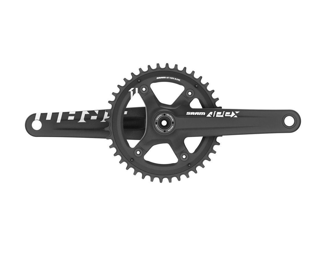 SRAM Apex 1 GXP クランクセット 170mm 42T BB付き 特セール)スラム（SRAM） APEX1 GXP クランクセット 42T（1x10/11S