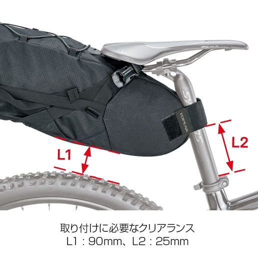 春得セール)トピーク（TOPEAK） バックローダー グリーン 6L