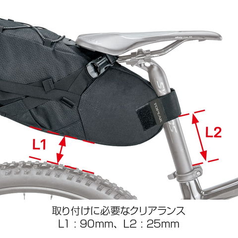 topeak Backloader サドルバッグ　グリーン Amazon | トピーク バックローダー 10L グリーン | トピーク