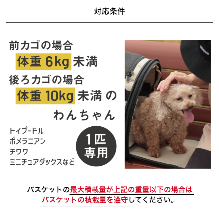 maruto マルト ペットキャリーカゴバッグ INB-PT-01 自転車 犬