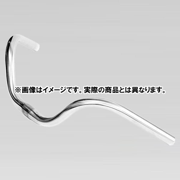 アサヒサイクル」ハンドルバー セミアップ ステンレス バークランプ径 