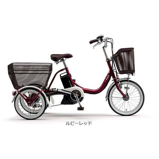 アサヒサイクル　3輪自転車　前後バスケット付き　ほぼ新品 メーカー保証付き 埼玉 サイクルベースあさひYahoo!店 - 三輪車｜Yahoo!ショッピング