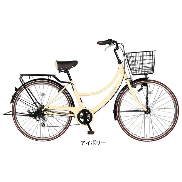 「西日本限定」「あさひ」サブクルーBAA-L 26インチ 外装6段変速 オートライト シティサイクル ママチャリ 自転車