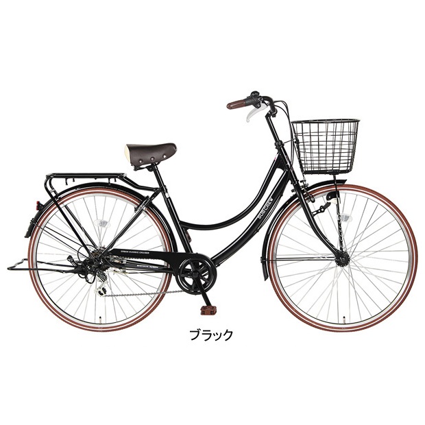 「西日本限定」「あさひ」サブクルーBAA-L 27インチ 外装6段変速 オートライト シティサイクル ママチャリ 自転車
