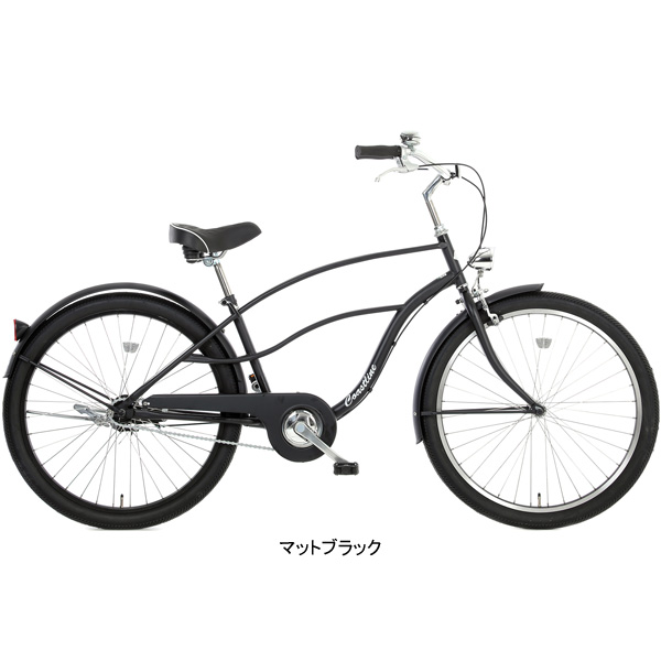 「東日本限定」「あさひ」コーストラインサーフ260-J 26インチ シングルスピード ビーチクルーザー 自転車｜cyclemall｜02