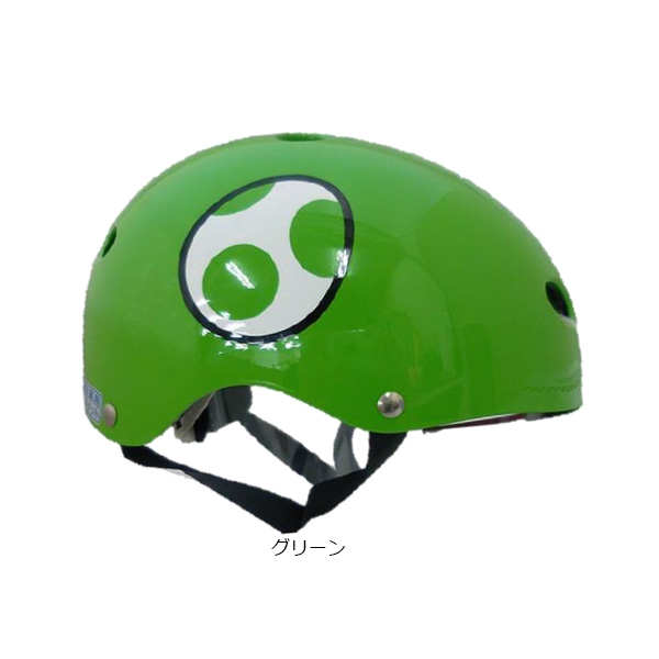 「送料無料」「あさひ」マリオカートキッズヘルメットS-J 頭周:50-54cm「KDACR」｜cyclemall｜03