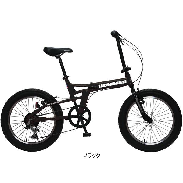 「ハマー」FDB206FAT-BIKE 20インチ 折りたたみ自転車｜cyclemall｜02