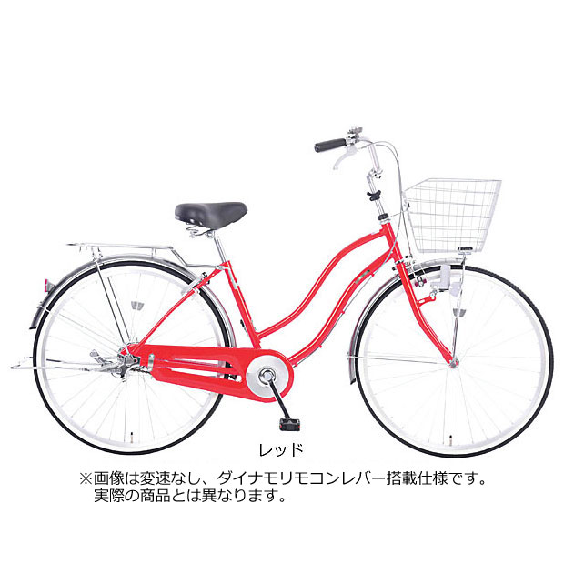 「西日本限定」「あさひ」カジュリー リラックス-L 26インチ 6段変速 ダイナモライト シティサイクル ママチャリ 自転車｜cyclemall｜03