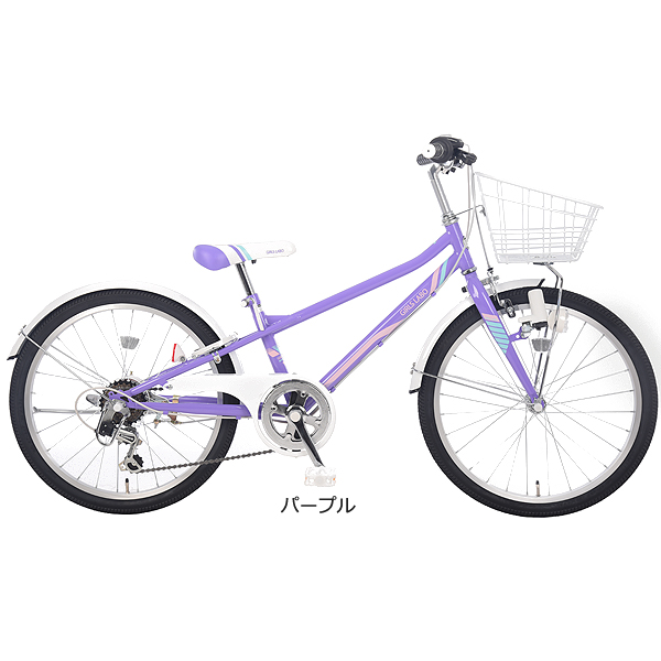 ラムネ【藤沢市内引渡し限定】 あさひ子供用自転車 24インチ 青 池商 自転車 子供自転車 24インチ シマノ 6段変速 LEDオート